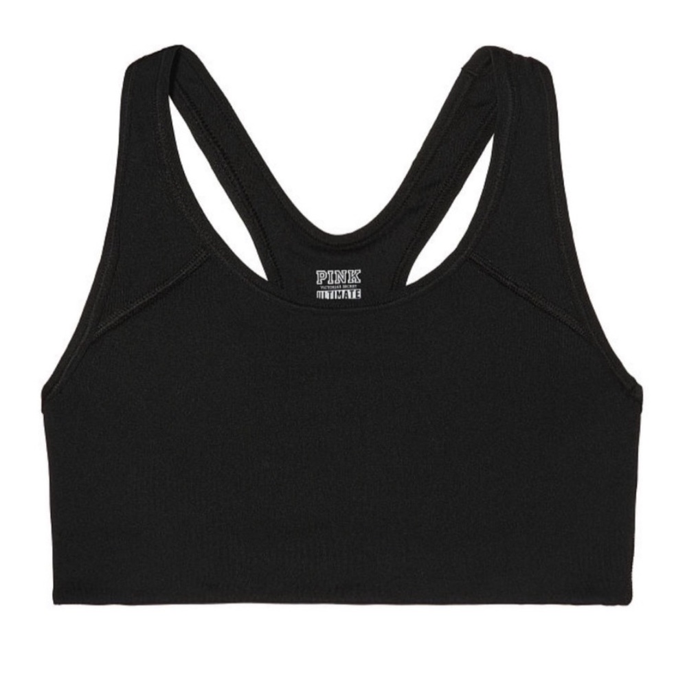 New VS pink Ultimate gym sports bra black